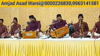 'Angrai Par Angrai Leti Hai Raat' | Amjad Asad Warsi Qawwal Hyderabad India.