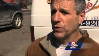 Man sleeping in dumpster nearly crushed by trash compactor