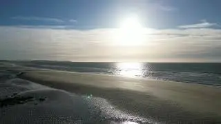 Plage de Wissant dans le Nord-Pas-de-Calais - Drone DJI mini3pro
