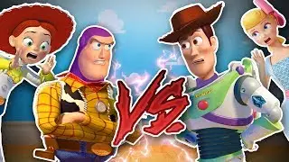 🤠 WOODY vs BUZZ 🚀 INTERCAMBIAN VIDAS 🔄 SALE MAL 😱 Juguetes Fantásticos Toy Story 4