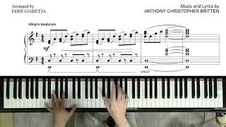 The BEST Piano Arrangement of UEFA Champions League Anthem by Eder Giaretta