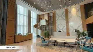 Luxury Lobby Makeover at Radisson Hotel Prayagraj | #windowfashion  #Interiors