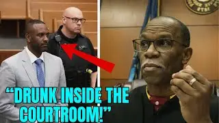 Defendant Admits Drinking Minutes Before Court!