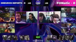 FONatics x Oreiudos | MD3 - Jogo 1 | Kings Lendas 3 - Dia 1 | Ilha das lendas