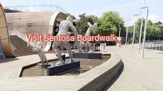 visit Sentosa Boardwalk|Singapore view