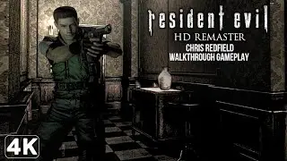RESIDENT EVIL: REMAKE 4K - CHRIS REDFIELD | Walkthrough Gameplay