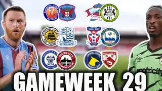 OUR GAMEWEEK 29 NATIONAL LEAGUE PREVIEW & PREDICTIONS! SCUNTHORPE V FOREST GREEN | YORK V BRAINTREE