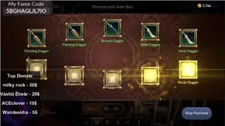 Black Desert Mobile Shakatu Gold Equipment & Open 200 Boss Chest