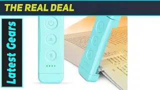 Best Book Light for Reading? Glocusent USB Rechargeable Light