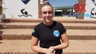 Carla on Zimbabwe Water Polo Camp