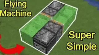 Minecraft New flying lava bridge machine Bedrock 1.20.5