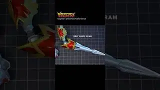 Build Digimon Dukemon Gallantmon - Holy Lance Gram | Figure-rise Standard Amplified Digimon Tamers