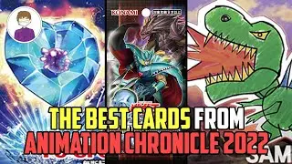 THE BEST Yu-Gi-Oh CARDS from ANIMATION CHRONICLE 2022