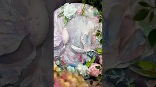 Clay Art 🕊️✨ #art #painting #clay #clayart #craft #crafts #acrylicpainting