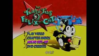 Twisted Tales of Felix The Cats Weird DVD Menu