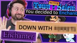 Enchanting Another Player in the Most Disrespectful Way | Town of Salem 2 BetterTOS2 Mod w/ Friends