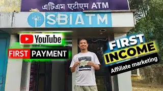 First income from #youtube 