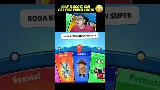 ONLY 0,0001% to get FREE PUNCH Emote but IM always GET SCAM 😭😭