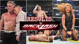Complete WWE Backlash 2025 results 👍👍👍