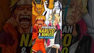 Perbedaan Naruto Dan Boruto Kalau Tidak Punya Khodam #shorts