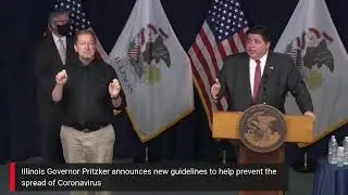 Illinois Governor Pritzker on preventing spread of Coronavirus