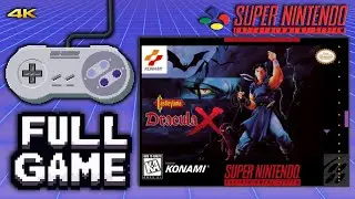 Castlevania: Dracula X (SNES) - Full Game Walkthrough / Longplay [4K60ᶠᵖˢ UHD]