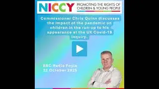 Commissioner Chris Quinn discusses the impact of the pandemic on children