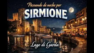 VISITA SIRMIONE DE NOCHE ¡¡ (IMPRESCINDIBLE) Lago di Garda