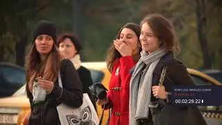 how to approach attractive women -  in Bucharest Romania, Jonathan Legg gets tips from Taher Sonu!
