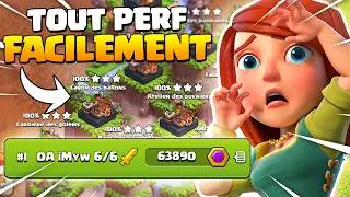 COMMENT 3 &Eacute;TOILES en 2 Attaques TOUS les DISTRICTS de la Capitale ! 💥 (Compo Facile) Clash of Clans