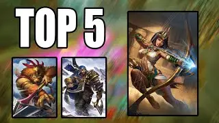 SMITE 2 TOP 5 HUNTERS YOU SHOULD BE PLAYING RIGHT NOW!!!