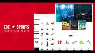 Zoe - Sport Store Shopify Theme | Themeforest Website Templates and Themes