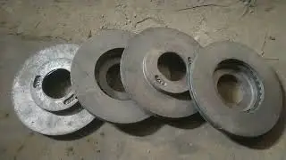 Disc Rotor Casting Process | Full Step-by-Step Metal Casting in Foundry&rdquo;redy for machining
