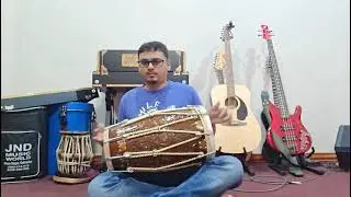 JND Music World, Designer Professional Dholak Testing in Guyana by Mr. Videsh Ganesh 📞  7500212212