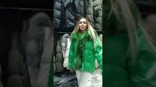 КУРТКА-ПУХОВИК С  НАТУРАЛЬНЫМ МЕХОМ  #trend #news #shorts #short #fashion #model #style #foryou