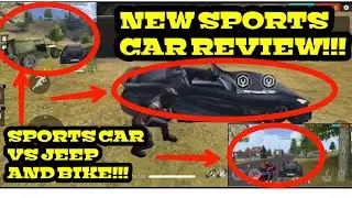 NEW SPORTS CAR REVIEW!!!|SPORTS CAR VS OTHER VEHILES !!!|FREEE BATTLEGROUNDS