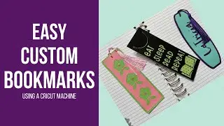 Create Custom Bookmarks in Cricut Design Space