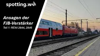 Ansagen der Verstärkerzüge der FJB | Teil 1: REX 4
