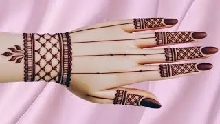 New Stylish Mehndi Design | Mehandi Ka Design | Mehndi Designs For Hands| Back Hand New Year Mehndi