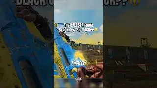 The OG BALLISTA from BO2 is BACK?? &ldquo;Hawker HX&rdquo; #callofduty #warzone #blackops