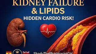Lipids & Atherosclerosis in Kidney Failure | Clinical Breakdown| Pharmacist