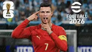 eFootball 2026 (PS5 PRO) 4K | PORTUGAL vs. FRANCE | World Cup Final - Update Gameplay 