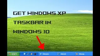 How to install retrobar on windows 10 computer (get windows xp taskbar easily)