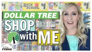Back To School At The Dollar Tree 2018 + Shop With ME