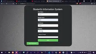 Basic PHP CRUD app w/ PDO and MySQL