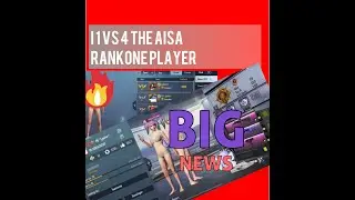 I 1 vs 4 the aisa rank one squad conquer player killed by a noob#shortvideo#conquerlobby#scout#s8ul
