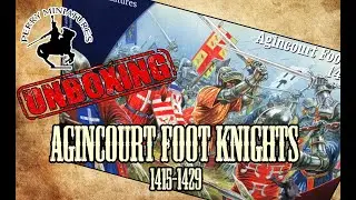 Parry Miniatures / Agincourt Foot Knights 1415-1429  / Unboxing
