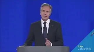 Blinken delivers a keynote speech at the RSA Conference 2024 in San Francisco, California 05.06.2024