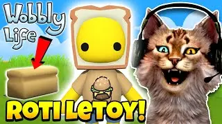 AKU MENJADI ROTI LETOY !! 😹 - Wobbly Life Indonesia