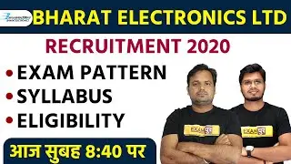 BHEL RECRUITMENT 2020 | NOTIFICATION, EXAM PATTERN, SYLLABUS, Eligibility Criteria | TECHPUR
